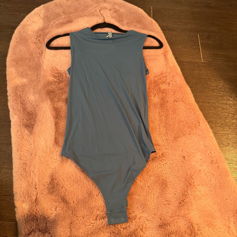 SKIMS Ocean Blue Bodysuit